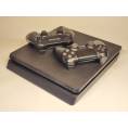 Sony PS4 Slim , 1TB, 2 controllere (unul aftermarket)